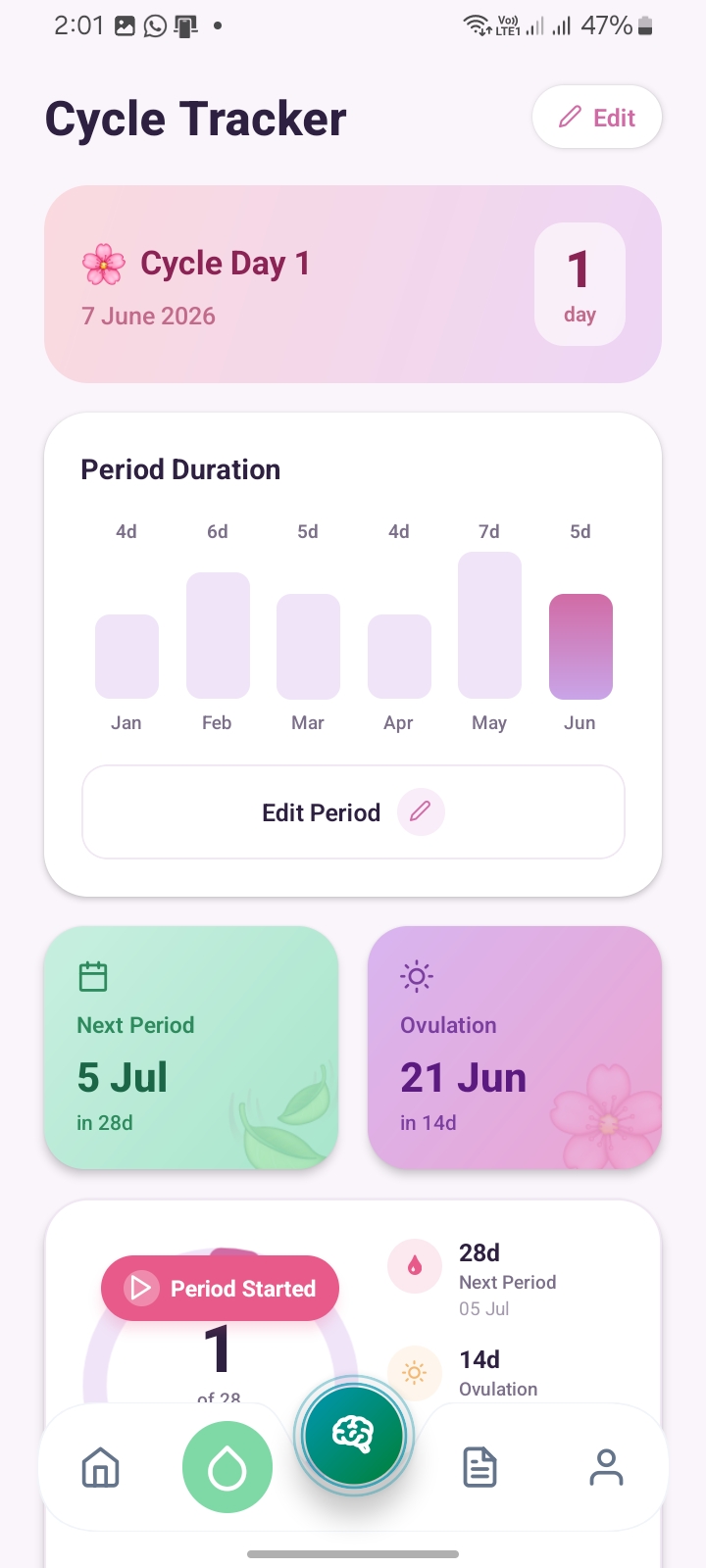 AI Chatbot Screen