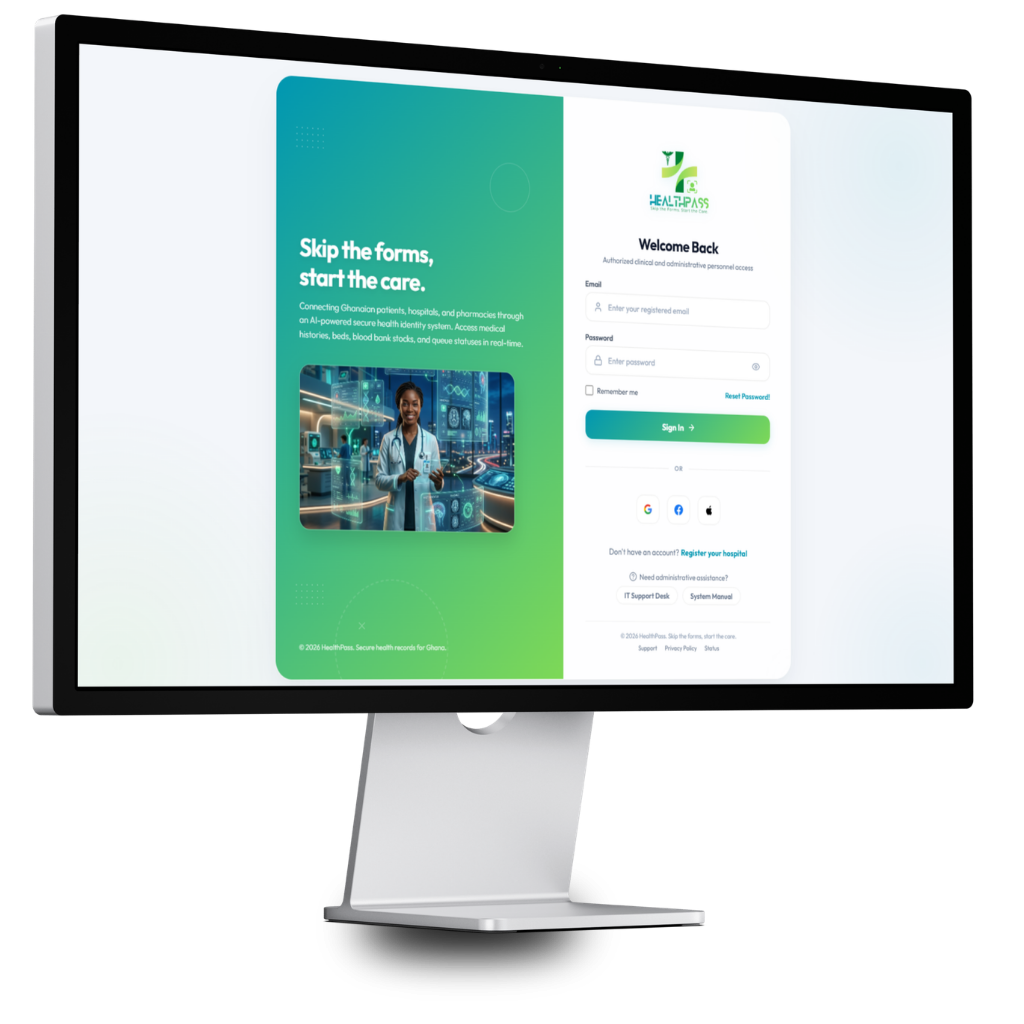 HealthPass Hospital Portal